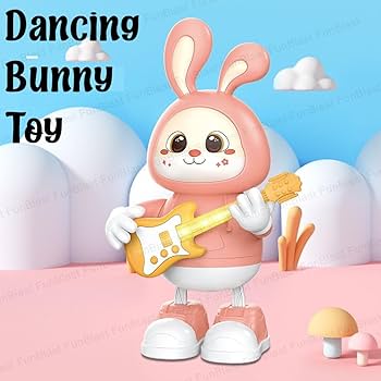 Rabbit Co Guitarist – Musical Dancing Toy